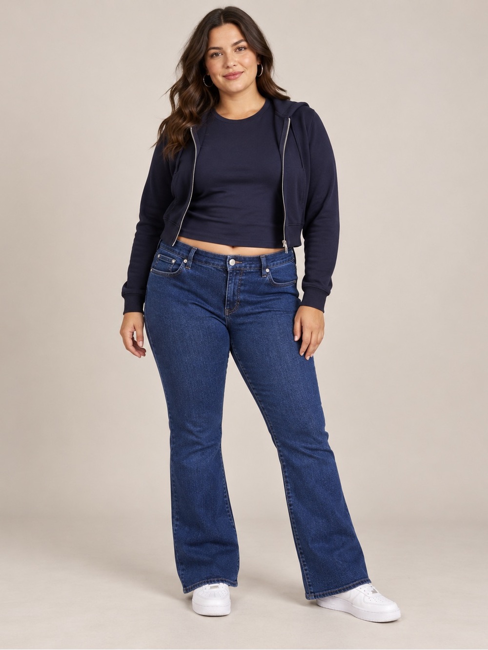 Banana Republic Low Rise Bootcut Jeans Petite Waist 32 Size 14 Dark Wash